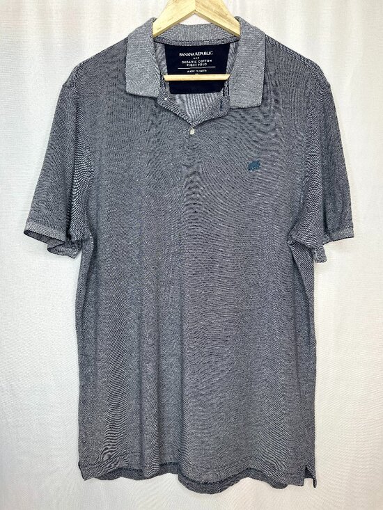 Banana Republic Other - Banana Republic Organic Cotton Pique Polo, XLarge-Tall Minimalist Preppy Classic